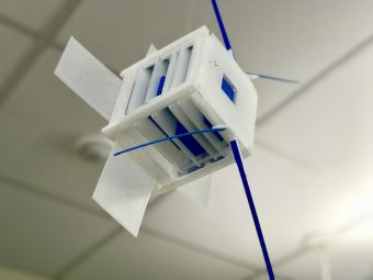 Photo of ODU-built CubeSat