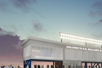 Stadium Reconstruction Rendering