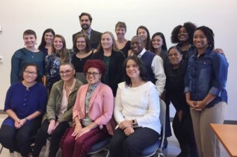 Group photo of NSSLHA members