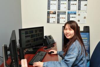 College of Sciences direct marketing specialist Kobe Gao