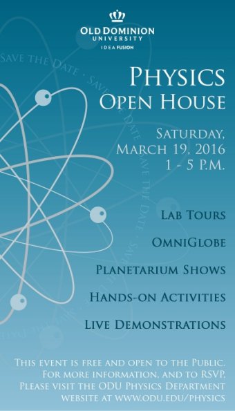 Physics Open House 2016