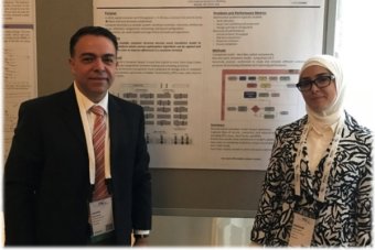 Professor Ghaith Rabadi and Mariam Kotachi, Engineering Mana