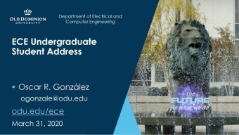 ECE Undergrad Student Address 3.31.20