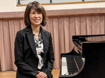Yuko Farman, Community Music Division piano instructor.