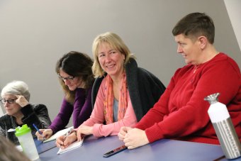Attendee's of ODU's Women Caucus Event
