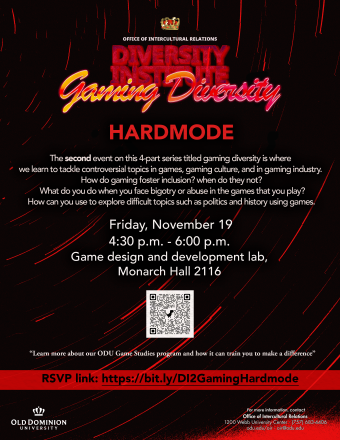 Gaming Diversity flyer image