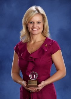 Kathy Galford, teacher of the year