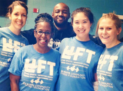 The LIFT Staff enjoying a happy moment.