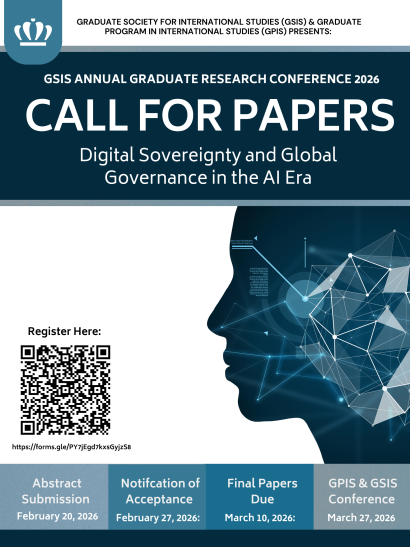 Graduate Research Conference flyer