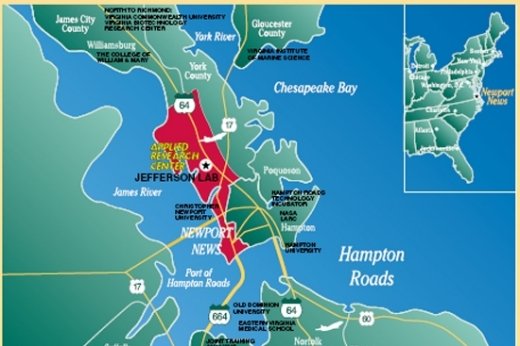 Map of Applied Research Center