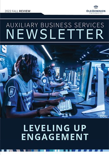 Auxiliary Business Services Newsletter Cover 2022 Fall